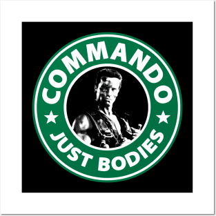 Commando. Posters and Art